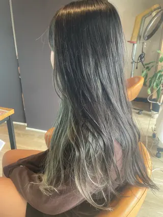 ロング 髪質改善/ブリーチ 田代 龍我のヘアスタイル