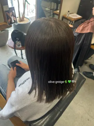 ミディアム カラー Nao🌷🌷 モデル様募集中のヘアスタイル