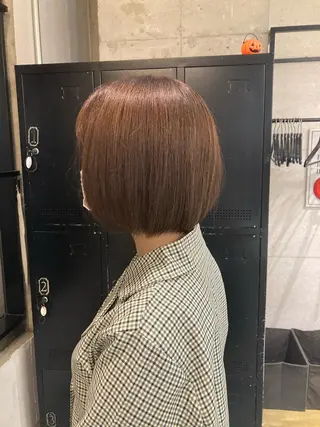 ショート カラー 透明感カラー🫧 nanohaのヘアスタイル