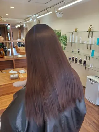 ロング カラー AIRA🎀七隈／ ワンホン／韓国ヘアのヘアスタイル