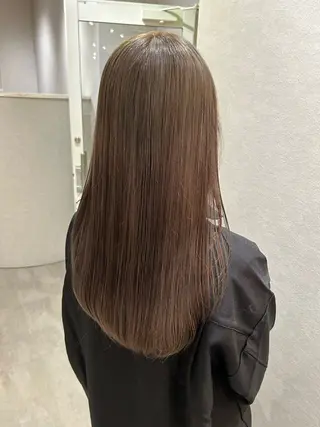 セミロング ゆうな/レイヤー 髪質改善のヘアスタイル