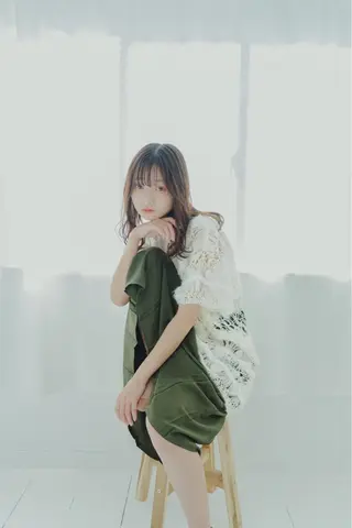 ミディアム パーマ 兼平大地 inity心斎橋のヘアスタイル