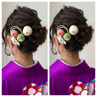 ヘアアレンジ 顔まわり🤍小顔 カット🤍みさきのヘアスタイル