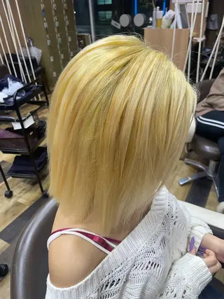 ショート カラー 山際勇策 /岐阜美容師のヘアスタイル