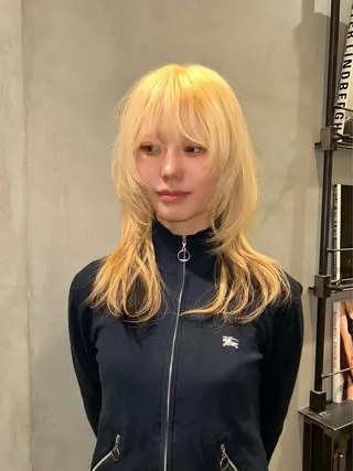 ロング カラー タナカ カナ🫧のヘアスタイル