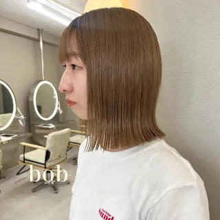 ミディアム i.+odori所属・🧡AYARI 札幌 ボブ 🧡のヘアスタイル