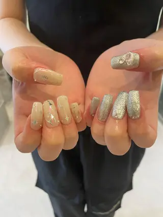 ネイル 束感まつ毛/ネイル/ LED♥KIRARAのマツエク・マツパデザイン