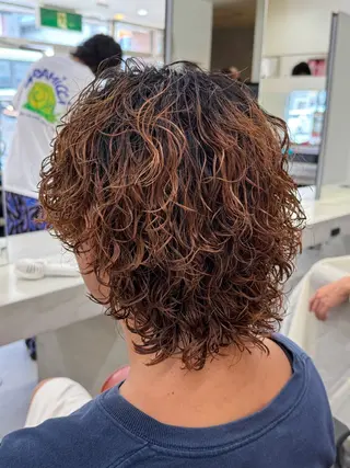 パーマ メンズ パーマ/京都駅 /メンズ/藤井 翔のヘアスタイル