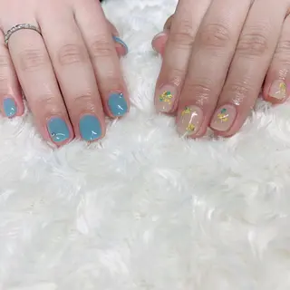 カラー ネイル Cozy_ ilumのネイルデザイン