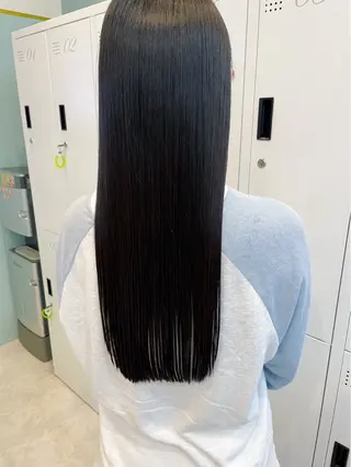 ロング カラー Agu hair 浅原 心のヘアスタイル