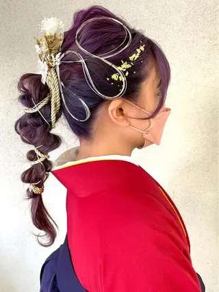 ヘアアレンジ 松下 由恵のヘアスタイル