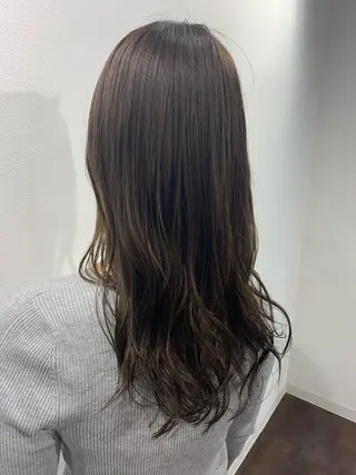 ロング カラー hair studio PEACE所属・寺本 早希のヘアスタイル