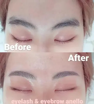 アイブロウ Megu. anelloのマツエク・マツパデザイン