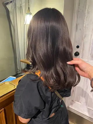 ロング カラー ヘアアレンジ 中村 彩乃のヘアスタイル