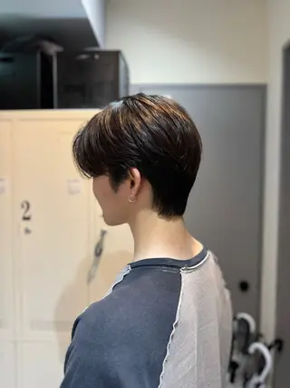 ショート カラー メンズ 💈メンズカット💈 No.1💈坂元のヘアスタイル
