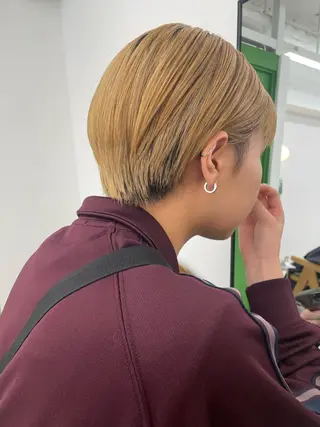 ショート sica所属・スタイル撮影 モデル募集momoのヘアスタイル