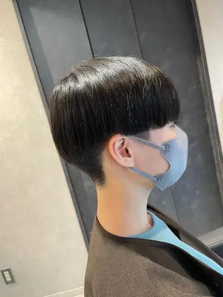 ショート メンズ 宮下 弦也のヘアスタイル