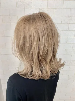 セミロング 神野 雅樹のヘアスタイル