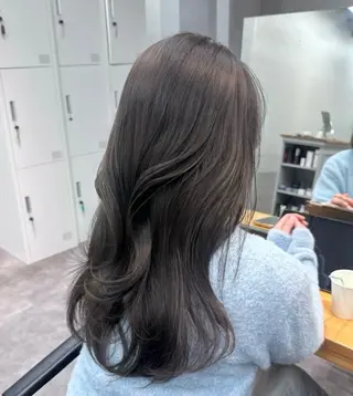 ロング 🫧透明感ワンカラー 🫧mio 🫧のヘアスタイル
