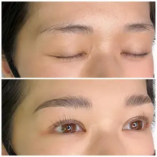 マツエク・マツパ アイブロウ saika more Suzukiのマツエク・マツパデザイン