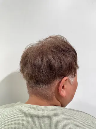 ショート カラー hairsalon de Forever vida所属・メンズモデル板橋 島田依杏のヘアスタイル