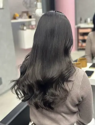 ロング ｊｏｕｅｒｍ所属・透明感/グレージュ /韓国レイヤー🪽のヘアスタイル