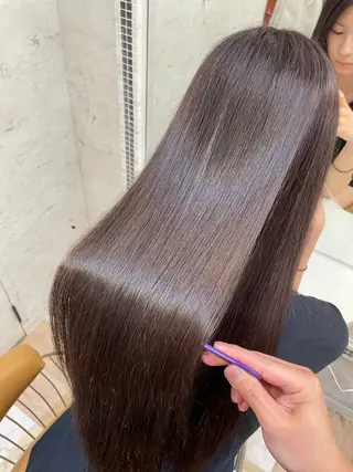 ロング 女性目線の可愛い ハイトーン/楓のヘアスタイル