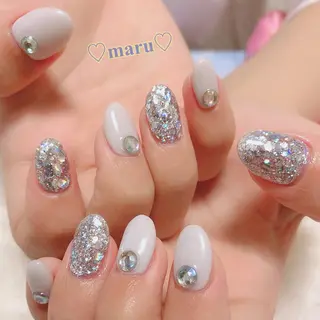 ネイル まるみ ♡のネイルデザイン