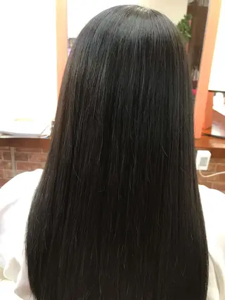 ロング パーマ 桧山 真のヘアスタイル