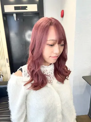 セミロング カラー hayato/ ハイトーン/レイヤーのヘアスタイル