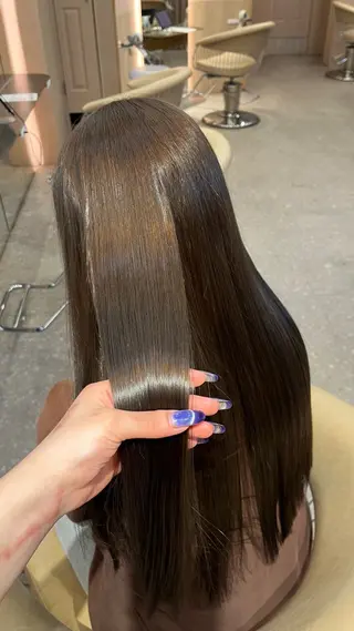 ロング カラー Lelie by artina所属・💚 AKI 💚のヘアスタイル