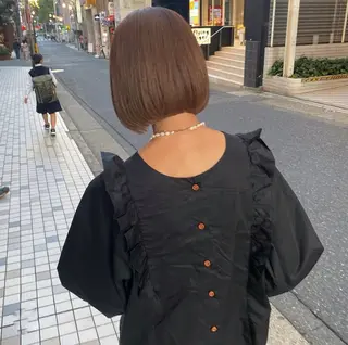 ショート 髪質改善 / 美髪 カラー / macoのヘアスタイル