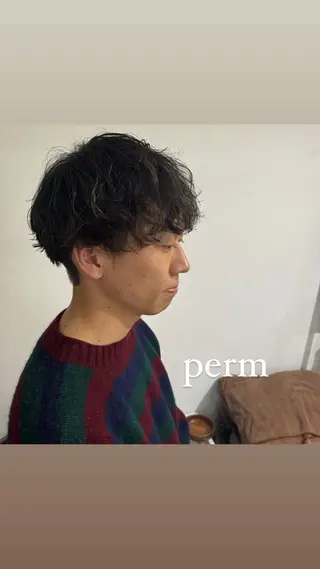 パーマ メンズ Fuu.by lupine所属・28日空きあり 🌟misatoのヘアスタイル