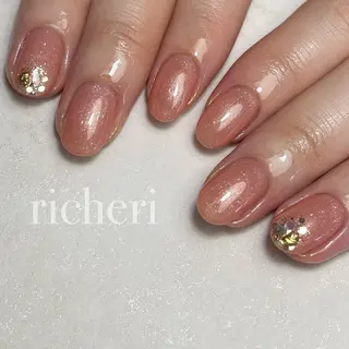 ミディアム ネイル richeri beautyのネイルデザイン
