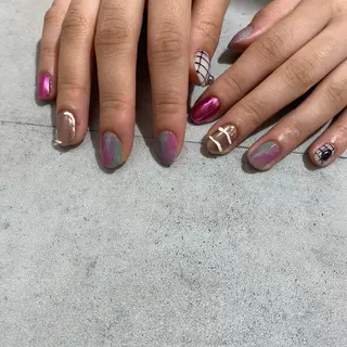 ネイル Trico Antique所属・岩本 杏のネイルデザイン