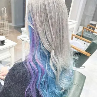 ロング カラー DAYS Men’sのヘアスタイル