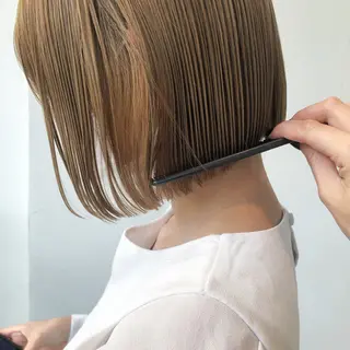 ショート ダメージレス◎東区/ 艶カラー💫/斉藤拓のヘアスタイル