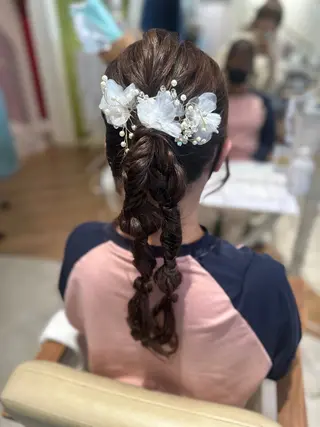 ヘアアレンジ 韓国風レイヤーカット 🇰🇷❕モカのヘアスタイル