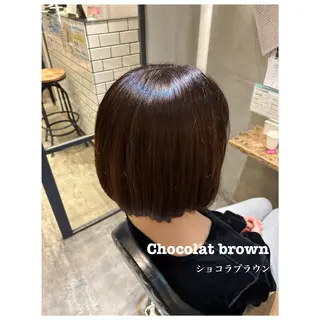 カラー 仲田 美裕子のヘアスタイル