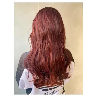 ロング カラー M IIのヘアスタイル