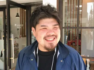 ショート パーマ メンズ プラスト（カットモデル専用枠）所属・すごう こうへいのヘアスタイル