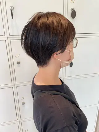 ショート 鶴岡で縮毛矯正なら お任せ！ハヤシナオミのヘアスタイル