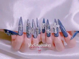 ネイル MxS Nail 【長さだし/フィルイン/マグネット/ワンホンネイル/韓国ネイル/パラジェル】所属・M×S Nail みなのネイルデザイン