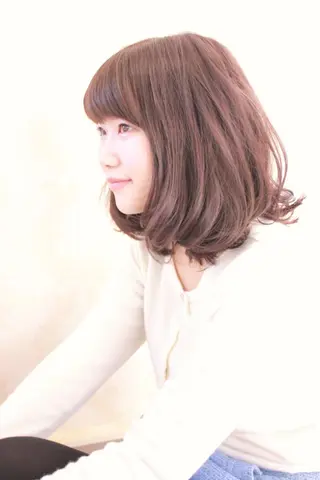 ミディアム HANA  Hair Produce所属・HANA Hair Produceのヘアスタイル