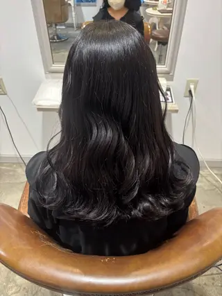 ロング 藤戸 美のヘアスタイル