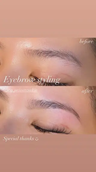 アイブロウ private salon SOU所属・ﾄｰﾀﾙｾﾗﾋﾟｽﾄ MANAのマツエク・マツパデザイン