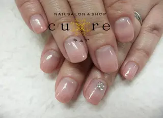 ショート ネイル ネイルサロン Cureのネイルデザイン
