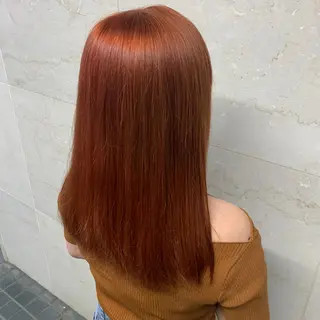 セミロング カラー シールエクステ/渋谷 ／ギャル/LIALAのヘアスタイル