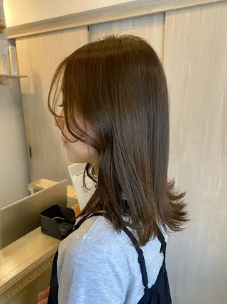 ミディアム カラー maya マヤのヘアスタイル