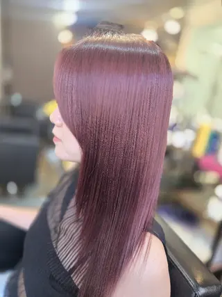 ミディアム カラー SevenQuarter所属・セブン クォーターのヘアスタイル